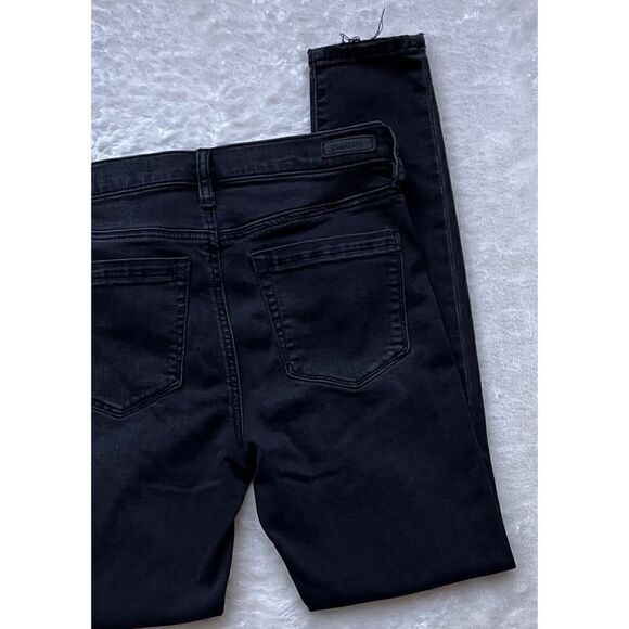 Blank NYC The Great Jones High Rise Distressed Skinny Jeans in Black, Size 27 - Picture 16 of 16